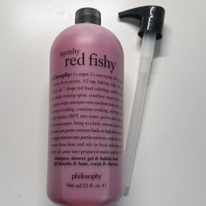 Philosophy Squishy Red Fishy body wash/shampoo NEVER OPENED!!!!